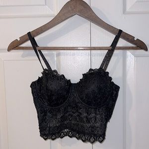 Mind Code Corset Bra Top
